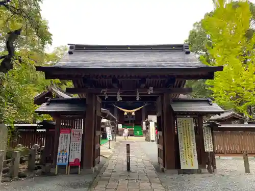 桐生天満宮の山門