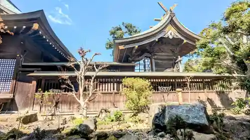 埴生神社の庭園