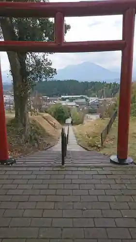 秋葉神社の鳥居