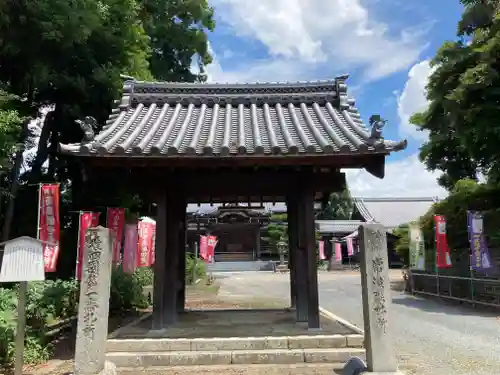 萬徳寺の山門・神門
