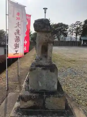 神戸神社の狛犬