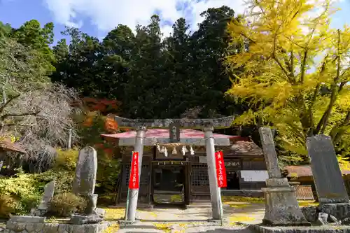 古殿八幡神社の鳥居