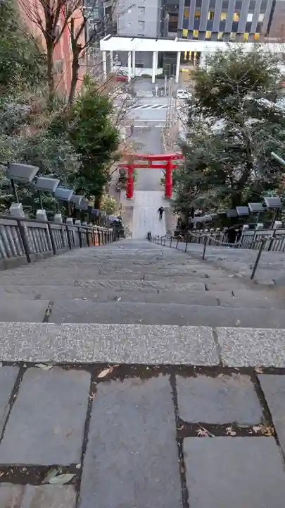 愛宕神社の鳥居