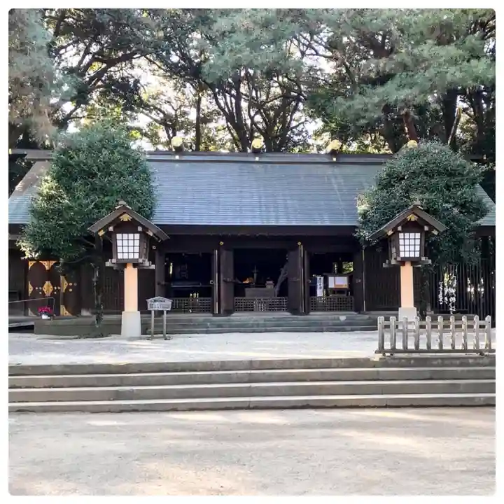 埼玉縣護國神社の本殿・本堂