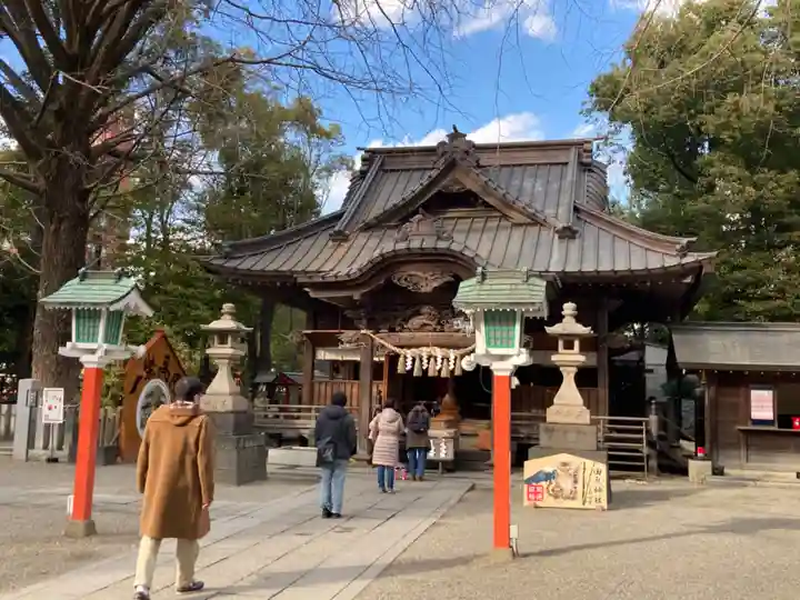 田無神社の本殿・本堂