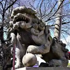 神炊館神社 ⁂奥州須賀川総鎮守⁂の狛犬