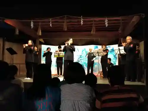 阿智神社のお祭り