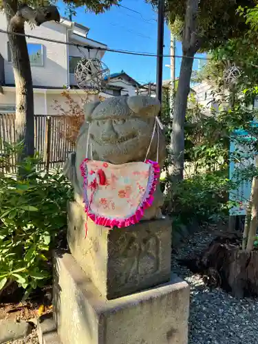 菊田神社の狛犬