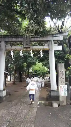 諏方神社の鳥居