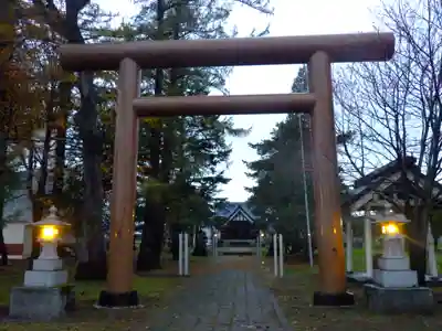 真龍神社の鳥居