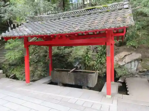 石山寺の手水舎