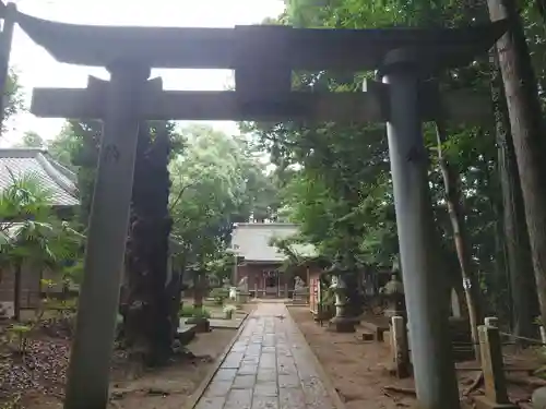 八幡社の鳥居