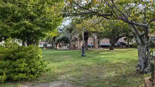 震災観音堂の周辺