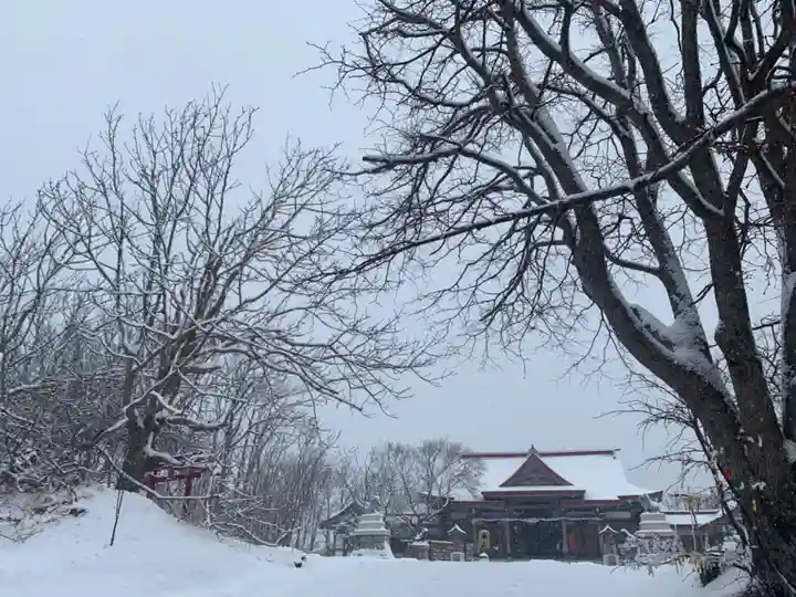 釧路一之宮 厳島神社の自然