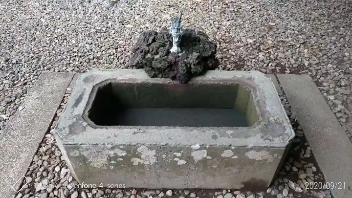 仙波東照宮の手水舎