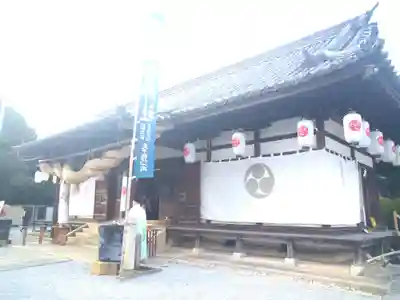 阿智神社の本殿・本堂