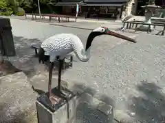 石見国一宮　物部神社の像