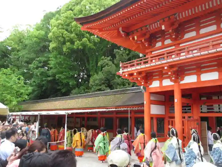 賀茂御祖神社(下鴨神社)のお祭り