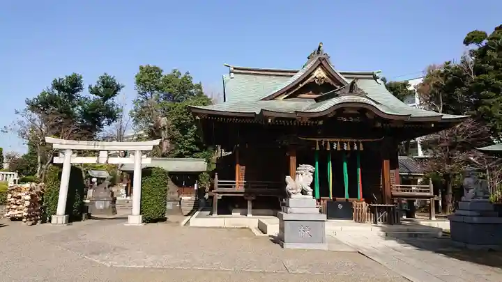 赤羽八幡神社の本殿・本堂