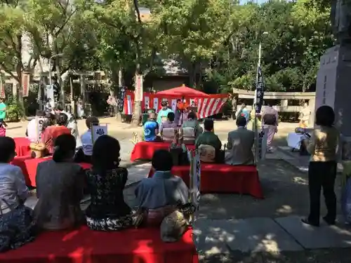 玉造稲荷神社のお祭り
