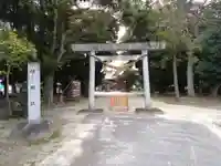 神明社(谷田神明社)の鳥居