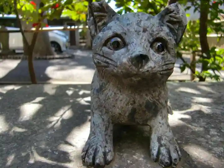 井草八幡宮の狛犬