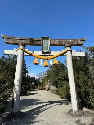 多久比禮志神社の鳥居