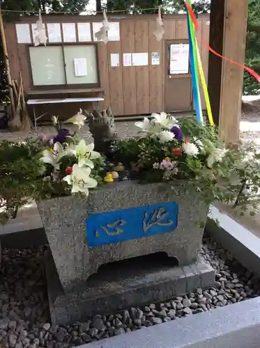 滑川神社 - 仕事と子どもの守り神の手水