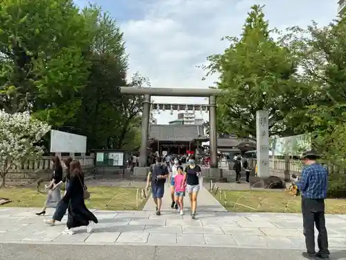 浅草神社の鳥居