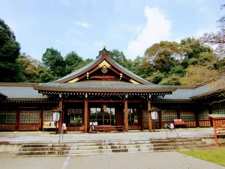 群馬県護国神社の本殿・本堂