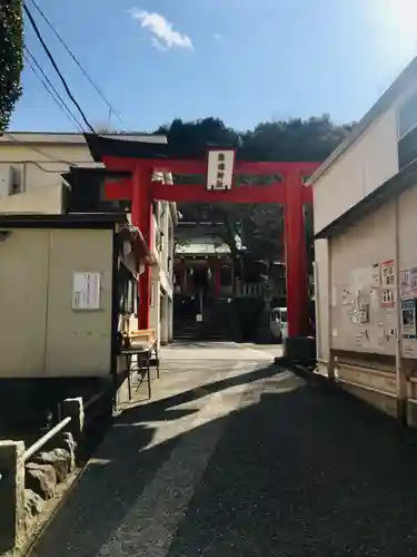 元町厳島神社の鳥居