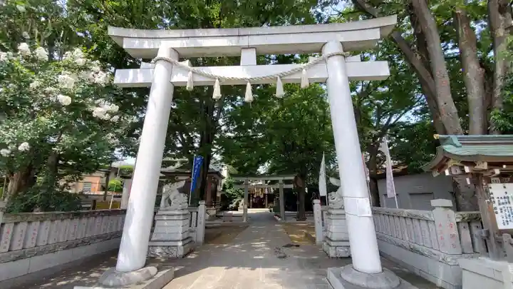 大鳥神社の鳥居