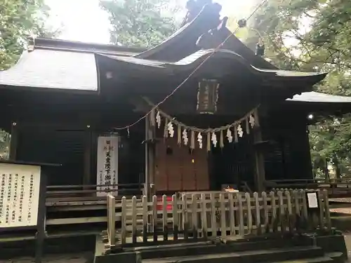 氷川女體神社の本殿