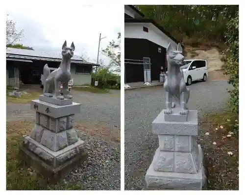 高屋敷稲荷神社の狛犬