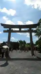 豊國神社の鳥居