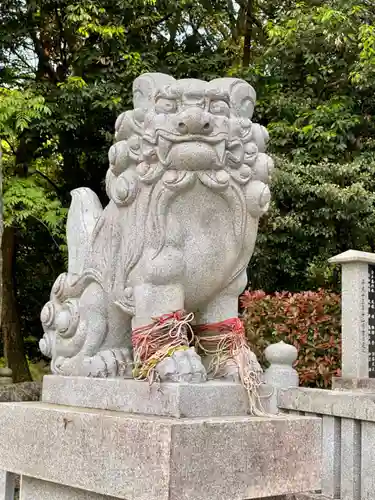 冠纓神社の狛犬