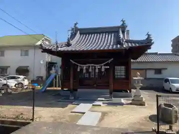 素鵞神社の本殿・本堂