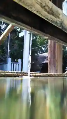 玉敷神社の手水舎