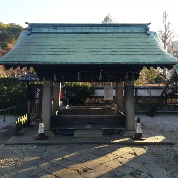 上野東照宮の手水舎