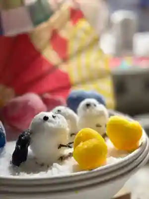 札幌諏訪神社の像