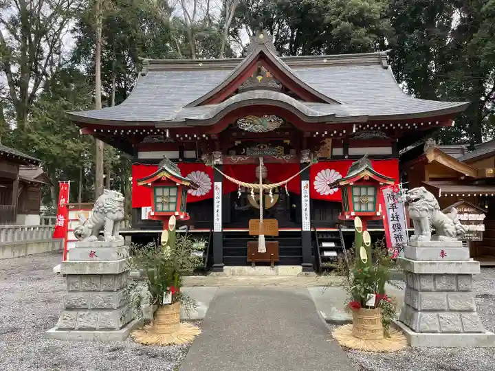 薬師寺八幡宮の本殿・本堂