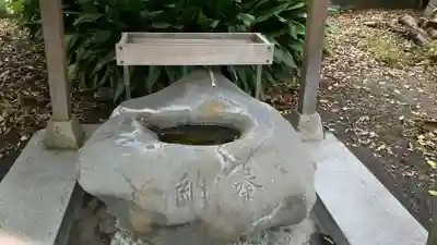伊河麻神社の手水舎