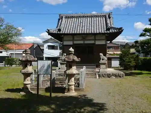 幡頭神社の本殿・本堂