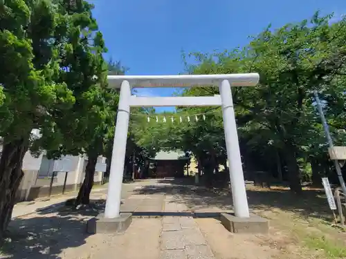 文蔵神明社の鳥居