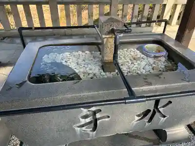 厄除八幡宮 の手水舎