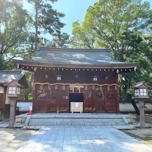 與杼神社の本殿・本堂