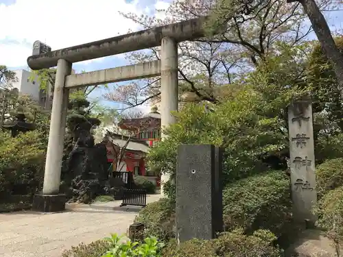 千葉神社の鳥居