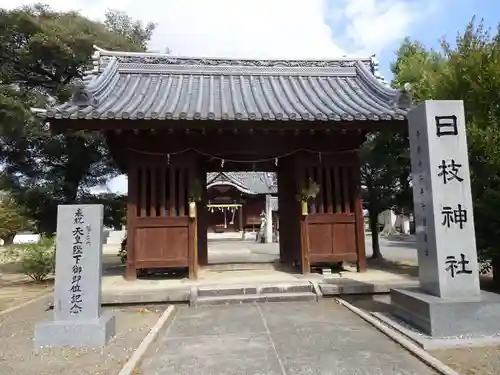 日枝神社の山門