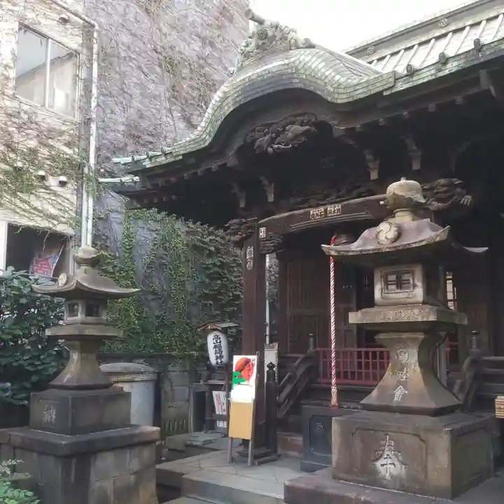 高山稲荷神社(旧鎮座地)の本殿・本堂