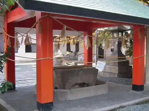 玉造稲荷神社の手水